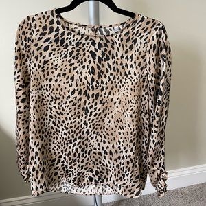 Mango printed blouse